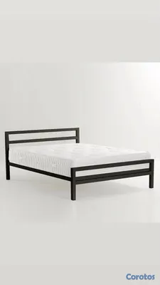 muebles y colchones - camas de hierro base de camas 4
