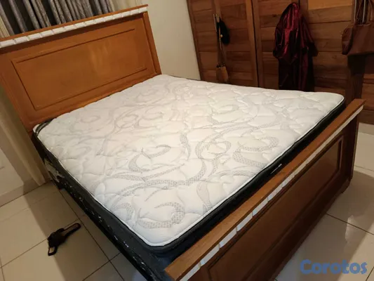 muebles y colchones - Colchón súper pedico doble pillow top  3