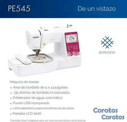 otros electronicos - Máquina de Bordado, Brother PE545 2