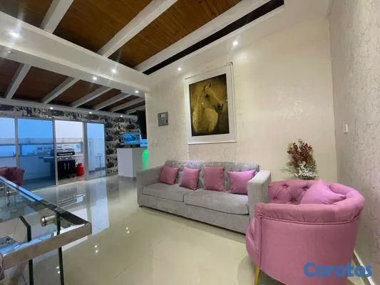 penthouses - Amplio Penthouse en venta amueblado (224mts2) de dos niveles en el Cacique 5