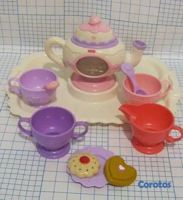 juguetes - Juego de Te Fisher Price (Usado) 2