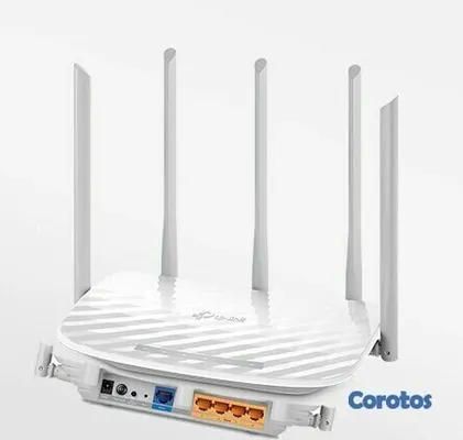 otros electronicos - ROUTER TP-LINK TL-ARCHER C60 AC1350  DE ALTA VELOCIDAD DUAL BAND 867MBPS,5GHZ 2