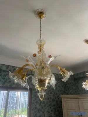 decoración y accesorios - Lámparas de cristal de Murano  4
