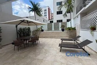 apartamentos - alquilo apartamento amueblado en evaristo moeales 3
