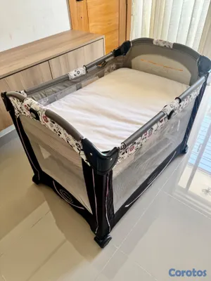 muebles - Corral Graco con colchón  8