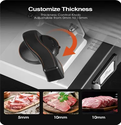 Salud y Equipamiento Médico - Tajadora Cortador Rebanador Carnes Fria Queso Jamon Oferta 3