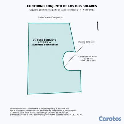 solares y terrenos - Solar en venta de 1,520 metros, Prado Oriental, Au 2