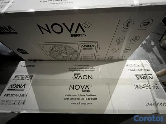 aires acondicionados y abanicos - Aire acondicionado ADINA Nova Series Inverter de 24,000 BTU en venta  3