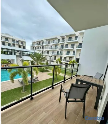 apartamentos - Central Park, Downtown Punta Cana: suite amueblada con vista a piscina 2
