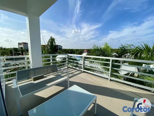 apartamentos - PENTHOUSE AMUEBLADO DE LUJO | 2 NIVELES | PUNTA CA 15