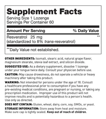 Salud y Equipamiento Médico - Resveratrol 60 Cap Amy Myers Md - - Unidad A $5948 2