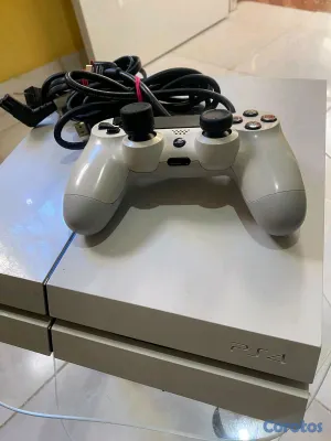 consolas y videojuegos - ps4 fat blanca en exelente estado ✅️ 2