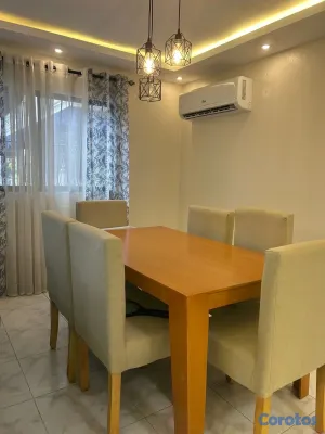 apartamentos - Apartamento amueblado 118 m², 2 hab., remodelado, balcón,RD$9.975 MM 9