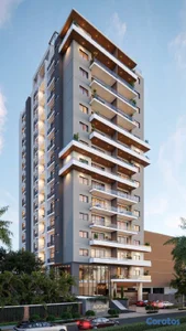 Torre de apartamentos en plano