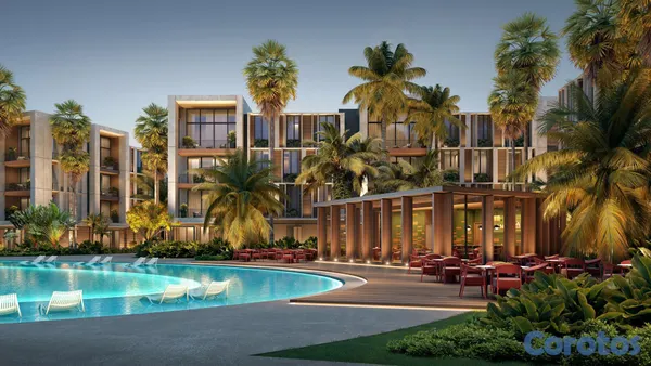 apartamentos - Venta de apartamentos en Juan Dolio con piscinas tipo playa y clubes privados 5