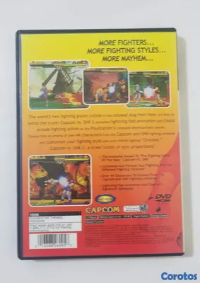consolas y videojuegos - Capcom vs. SNK 2 de PlayStation 2 (PS2) [Completo] 3