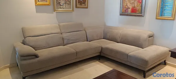 muebles y colchones - Sofá seccional en L Ilumel–Como nuevo 2