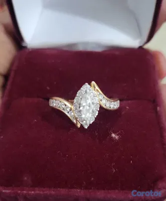joyas, relojes y accesorios - Vendo Anillo en oro y diamante 2
