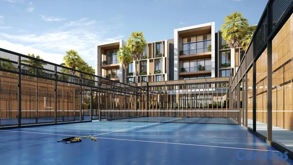apartamentos - Venta de apartamentos en Juan Dolio con piscinas tipo playa y clubes privados 8