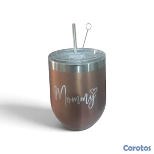 Mommy's sippy cup. Vaso térmico de acero inoxidabl