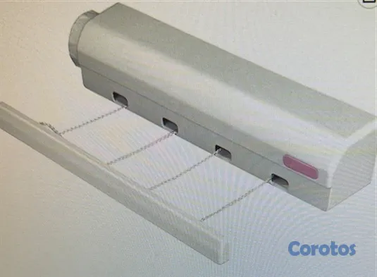 herramientas, jardines y exterior - Tendedero Extensible de Pared Retráctil 2