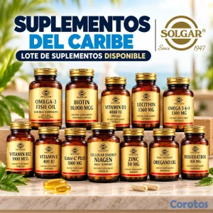 LOTE COMPLETO DE SUPLEMENTOS IMPORTADOS DE ESTADOS