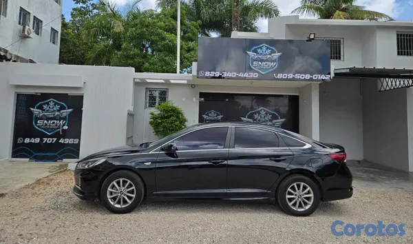 carros - HYUNDAI SONATA NEW RISE 2018 NEGRO GASOLINA 12