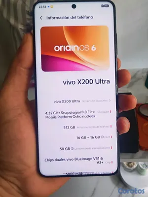 celulares y tabletas - vivo x200 ultra dual sim de 512+16 4