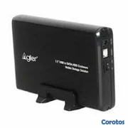computadoras y laptops - CAJA USB 3.5" AGILER PARA DISCO DURO SATA, USB 3.0