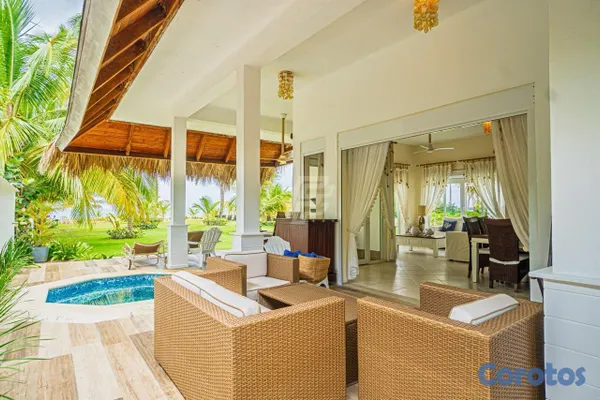 casas vacacionales y villas - Villa de Lujo Frente al Mar: Piscina Privada | Playa Cosón 5