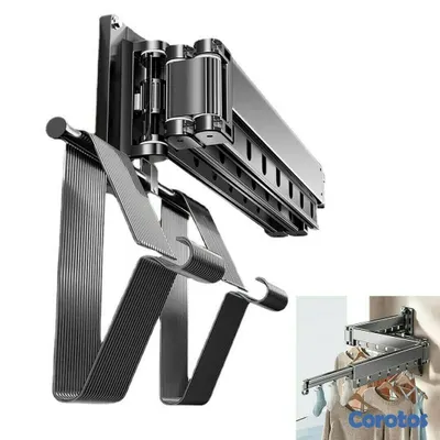 herramientas, jardines y exterior - GANCHO DE PERCHA FLEXIBLE - CLOTHES HANGER 3 BRAZOS GL-145 3
