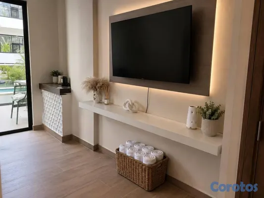 apartamentos - Central Park, Downtown Punta Cana: suite amueblada con vista a piscina 7