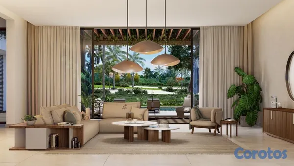 casas vacacionales y villas - villa de lujo con piscina en la exclusiva zona de cap cana República Dominicana  5