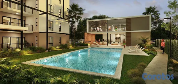 apartamentos - Apartamento en venta en Alaia Residence, Rieles de Gurabo, Santiago. 8
