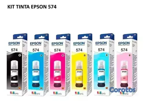 celulares y tabletas - BOTELLA DE TINTA EPSON ORIGINALES  T574  EN TODOS LOS COLORES,ECOTANK L8050 2