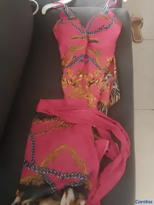 ropa para mujer - traje de baño 2 piezas 
talla L
rosado con animal prin  4