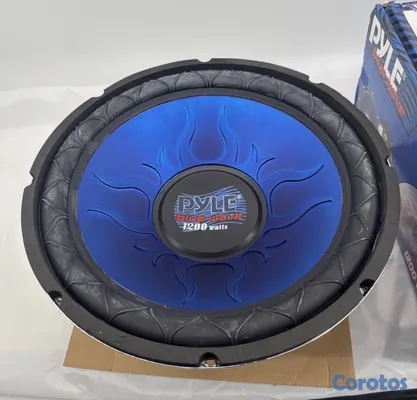 accesorios para electronica - cajón de 12 con bajo incluido de 1,200 watts  4