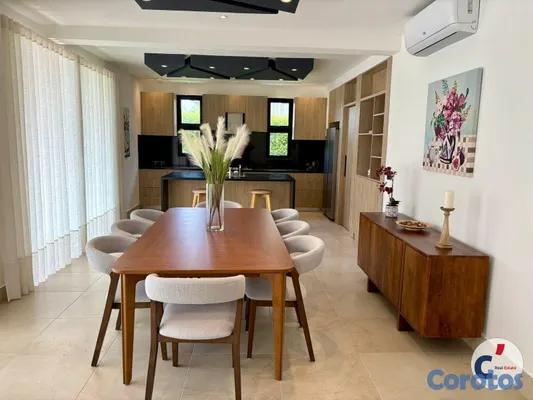 casas - Villa en renta en Punta Cana Village, amueblada de 15