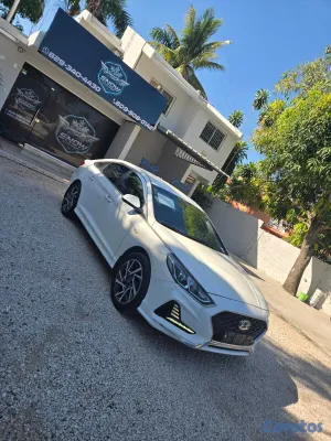 carros - HYUNDAI SONATA NEW RISE 2021 BLANCO 7
