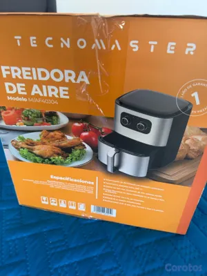 electrodomesticos - freidora de aire 4.2 litros tecnomaster 2