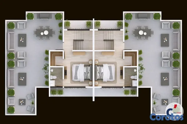 casas - Proyecto privado de villas en construcción en el m 17