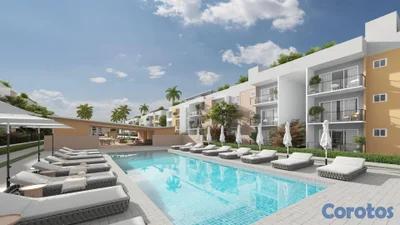 Apartamento en venta de 3 habitaciones en Verón Punta Cana