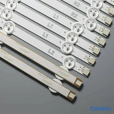 accesorios para electronica -  Juego Tiras Retroiluminación LED 12 piezas para TV Varias Marcas 50 Pulg 2