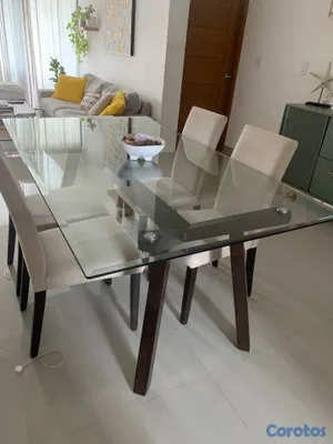 muebles y colchones - Mesa rectangular de comedor 3