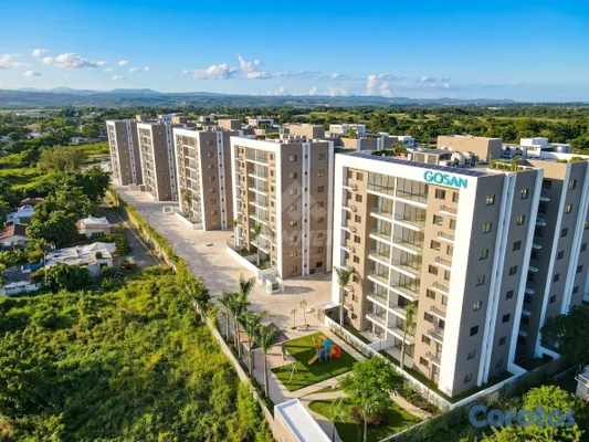apartamentos - TORRE AMUEBLADA CON PISCINA Y GIMNASIO PROXIMO AL  9