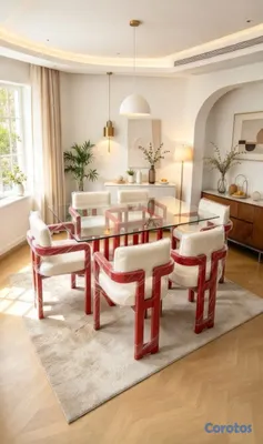 muebles y colchones - ✨ Comedores de 4 y 6 Sillas | Variedad de Diseños  2