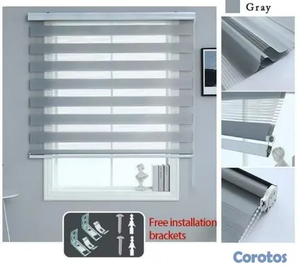electrodomesticos - CORTINA ENROLLABLE TIPO CEBRA 5