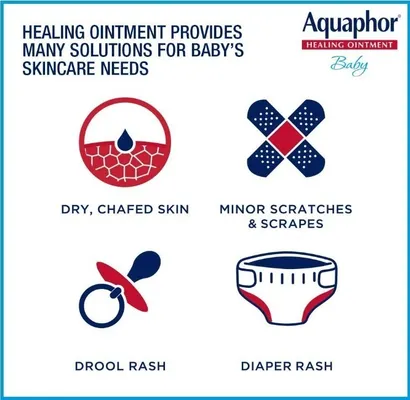 Salud y Equipamiento Médico - Aquaphor Baby Crema Antipañaliti Formula Protectora 3 Oz 5