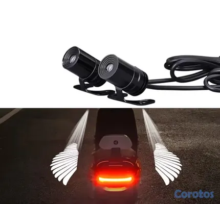 otros vehiculos - ​Luces LED "Alas de Ángel" para Motos 🏍️✨ 7