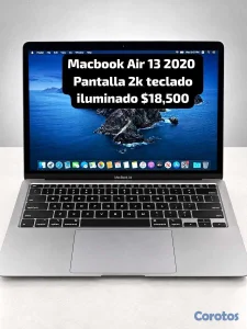 Laptop Macbook Air 13 2020 i3 10Th 128/8 Como nuev